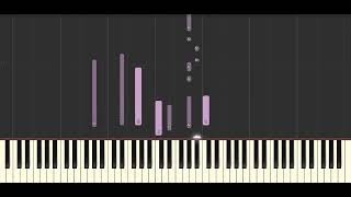 Les moulins de mon coeur  Michel Legrand  Piano Tutorial Middle Lvl [upl. by Iarised]