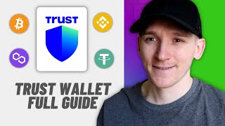 Trust Wallet Tutorial 2024 How to Use Trust Wallet [upl. by Karlow]