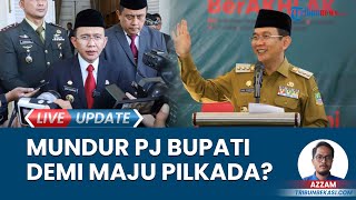 Pj Bupati Bekasi Ajukan Surat Pengunduran Diri ke Kemendagri Ingin Maju Pilkada [upl. by Anuhsal750]