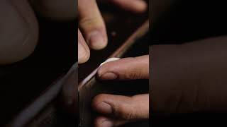 Making a Bum Bag asmr leathercraft leatherbag [upl. by Oakley]