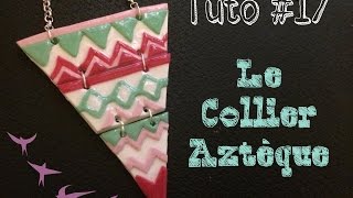 tuto 17  le collier aztèque [upl. by Aisyla777]