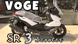 VOGE SR3  2024  Scooter  İnceleme  Bafra  Uçar Motosiklet [upl. by Carena]