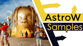 Every Sample From Travis Scotts ASTROWORLD [upl. by Brocklin]