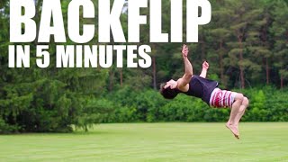 Learn How to Backflip in 5 Minutes  ASAP [upl. by Mario]