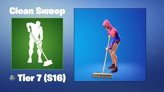 Clean Sweep  Fortnite Emote [upl. by Child549]