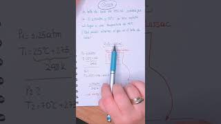 EJERCICIO DE GASES ►Ley de gay Lussac química gases [upl. by Deming545]