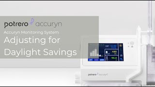 Accuryn Training Video Adjusting the Time for Daylight Savings [upl. by Akenahc]