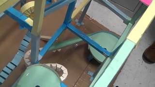 Paper Roller Coasters Topsail High School Honors Physics [upl. by Penrose]