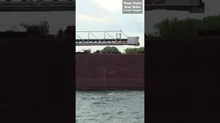 shorts Great Republic 194m Cargo Ship In St Clair River ships [upl. by Sylirama]