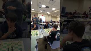 Robert E Jenkins Scholastic Chess Tournament 4 youtubeshorts youtube video [upl. by Gazo]