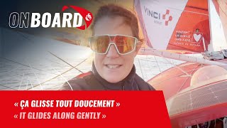 Sam Davies  quotÇa glisse tout doucementquot  Vendée Globe 2024 [upl. by Aniral]