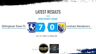 Gillingham Town FC 7 x 0 Lenham Wanderers FC [upl. by Rovaert]