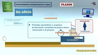 17 PROCEDIMIENTO ADMINISTRATIVO  LEY 392015  PLAZOS II  CADUCIDAD  SILENCIO ADMINISTRATIVO [upl. by Nnaeirelav]