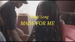 Muni Long  Made For Me  Official Lyric Video [upl. by Pinsky]