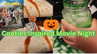 CootiesInspired Dinner amp Snacks for a Movie Night to Rememberhalloweenfamilyvlog [upl. by Annenn]