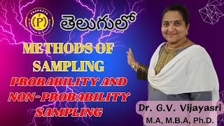 Methods of Sampling  Probability and Non Probability Sampling [upl. by Mclaurin175]