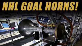 Reviewing All NHL Arena Goal Horns [upl. by Eyks]