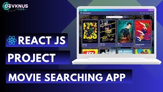 Build a Movie Searching App with React  React Movie Searching App  React Projects For Beginners [upl. by Olegnad305]