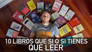 10 Libros que te CAMBIAN la VIDA Y en que ORDEN Leerlos 😉 [upl. by Julietta106]