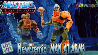 New Eternia MAN AT ARMS Masters of the Universe by Small Tiny Toy Store [upl. by Ebeohp77]