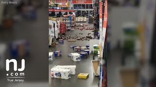 Disgruntled Walmart employee destroys Vineland store [upl. by Efren]