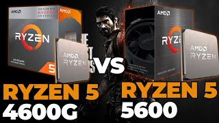 Ryzen 5 4600G vs Ryzen 5 5600 Testes Comparativos [upl. by Leugar]