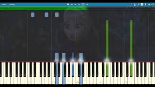 Frozen  Sorcery  piano tutorial [upl. by Schumer]