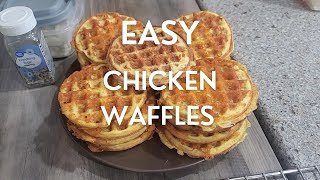 Chicken Cheese Waffles [upl. by Lustig]