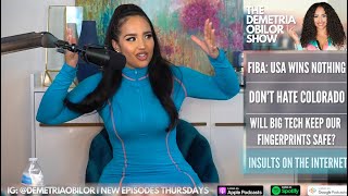 The Demetria Obilor Show Episode 2 Dont Hate Colorado Football Hate US Privacy Laws [upl. by Maroj]