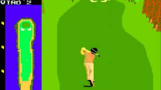 Competition Golf Final Round revis MAME Gameplay video Snapshot Rom name compgolf [upl. by Jonell]