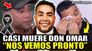 Casi MUERE Don Omar “Nos vemos pronto” Así ANUNCIA que tiene cancer el famoso cantante Don Omar 2024 [upl. by Nevak617]