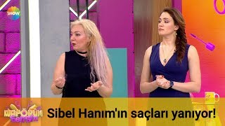 Sibel Hanımın saçları yanıyor [upl. by Araas]