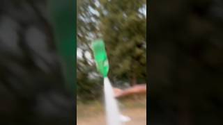 Powerful water rocket 🚀 experiment trending entertainment MrMayur Hacker [upl. by Zeuqram]