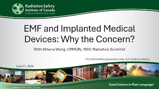 EMF and Implanted Medical Devices Why the Concern [upl. by Whitehouse585]