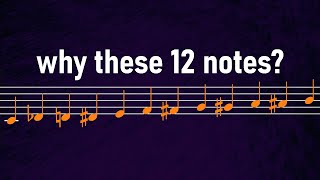 Why Does Music Only Use 12 Different Notes [upl. by Soinski]