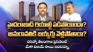 NAREDCO Telangana President Meka Vijay Sai Real Talks With King JohnsonTelugu Realty Podcast regtv [upl. by Yelnik]