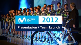 Presentación Movistar Team 2012 [upl. by Lolanthe]