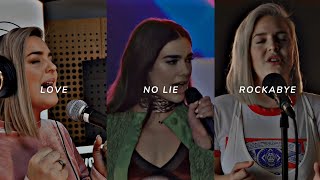 Rockabye x No Lie Lyrics  Anne Marie X Dua Lipa  WhatsApp Status  English Song WhatsApp Status [upl. by Swann943]