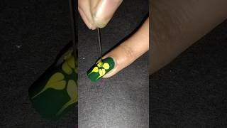 cute flower nailart 🌺💅🌺shorts youtubeshorts nailart [upl. by Cowie]