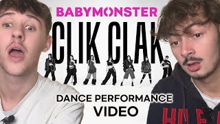 BABYMONSTER  ‘CLIK CLAK’ PERFORMANCE VIDEO REACTION [upl. by Brecher190]