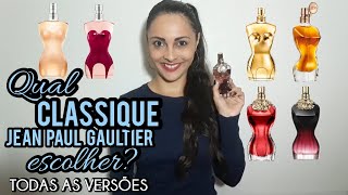 Qual Classique Jean Paul Gaultier escolherClassique EDT EDP Intense Essence La Belle Le Parfum [upl. by Godric945]