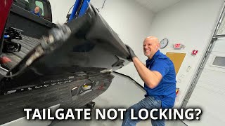 Tailgate Wont Stay Shut How to Fix a Stubborn Truck Tailgate [upl. by Pam]