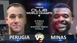 Sir Sicoma Perugia vs Itambé Minas  Volleyball Club World Championship 2023 [upl. by Helga]