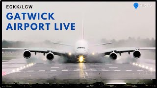 Gatwick Airport Live  EGKKLGW  26th February 2024 [upl. by Mizuki]