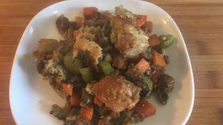 How to make homemade STUFFING [upl. by Eylhsa76]