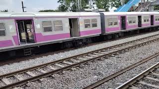 MMTS Train Departure From Falaknuma Railway Station trains mmts hyderabad falaknuma indianrail [upl. by Pearlman586]