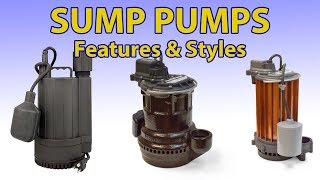 Buying Guide for Different Features of Sump Pumps [upl. by Foote980]