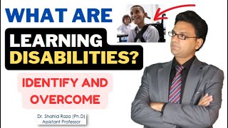 Learning Disabilities  Concept Causes and Types Explained  Education Talks [upl. by Nycila]