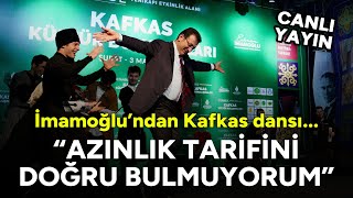 İmamoğlu Kafkas Kültür Şenliğine katıldı Kafkas dansı oynadı CANLI [upl. by Vivyanne]