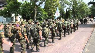 British cadets day 3 2015 Nijmegen marches [upl. by Aihsas]